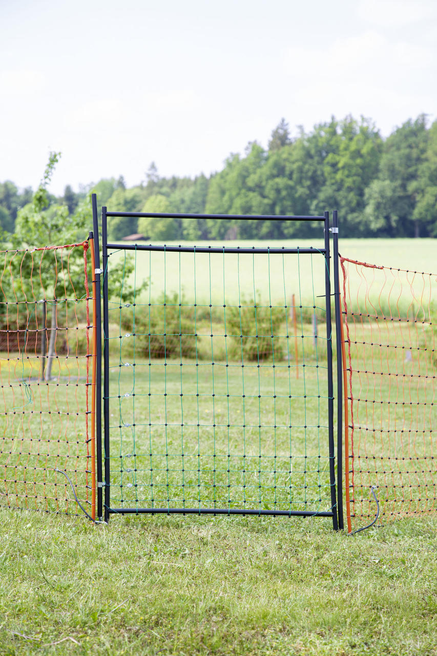 AKO Porta per recinzione elettrica, per reti da 95 a 125 cm AKO Porta per recinzione elettrica, per reti da 95 a 125 cm