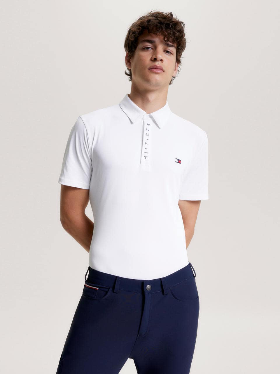 Tommy Hilfiger Polo uomo Harlem a manica corta con logo