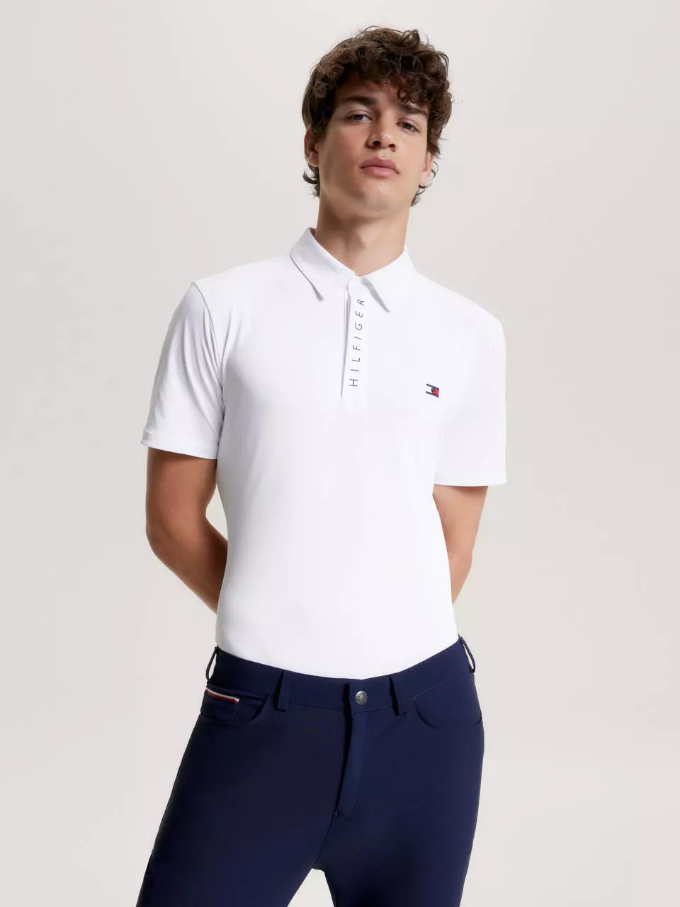 Tommy Hilfiger Men Harlem Kurzarm Logo Poloshirt