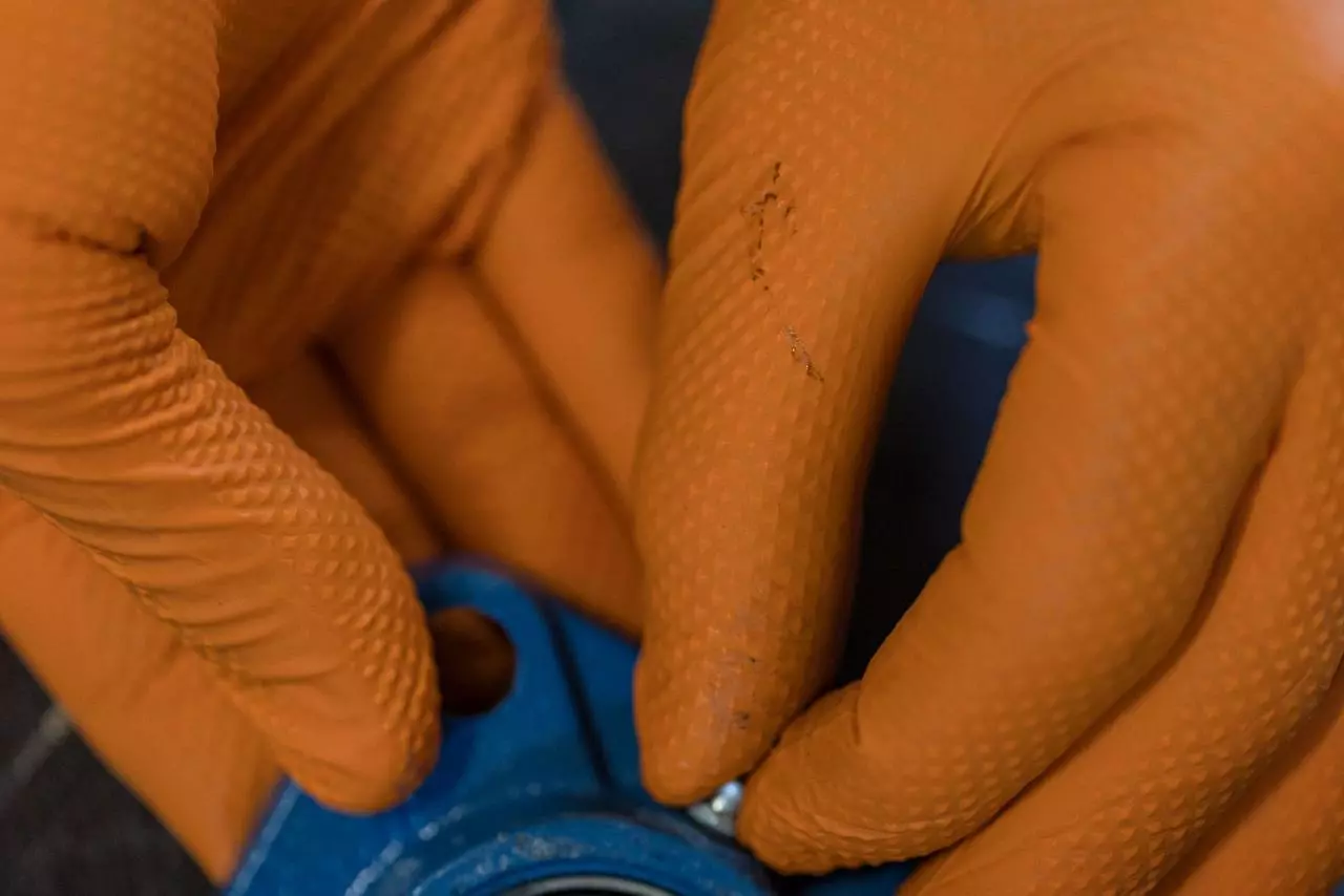 Kerbl Nitril Einweghandschuh X-Grip