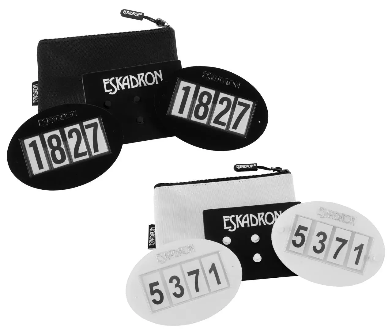 Eskadron Startnummernset Quick Pin 4 Eskadron Startnummernset Quick Pin 4