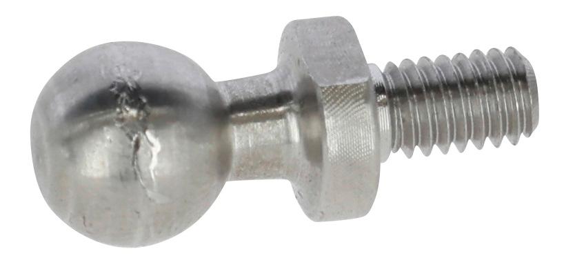 Hippomed Perno a sfera 8inM4 in acciaio inox per nebulizzatore Hippomed Perno a sfera 8inM4 in acciaio inox per nebulizzatore