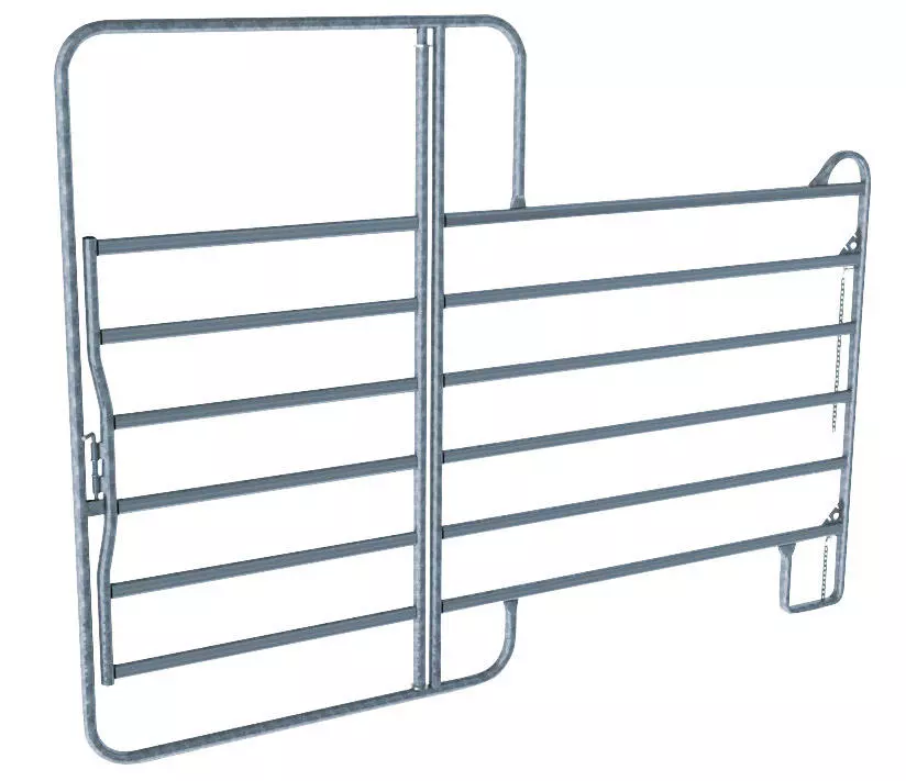 WAHL-FENCE Panel mit Tor 3,6 x 2,2 m Standard (LxH)