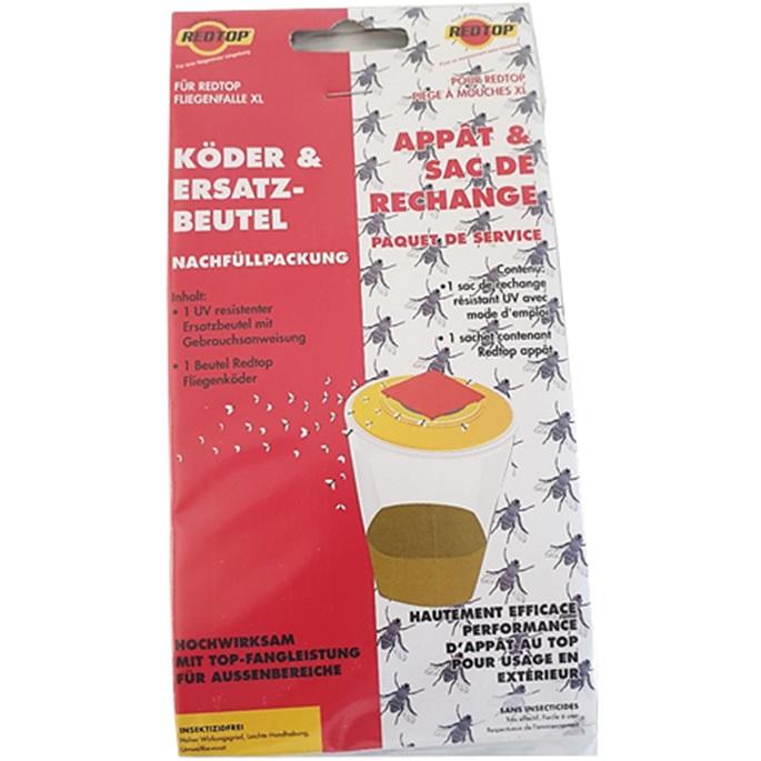 REDTOP Kit ricarica trappola per mosche, taglia XL REDTOP Kit ricarica trappola per mosche, taglia XL