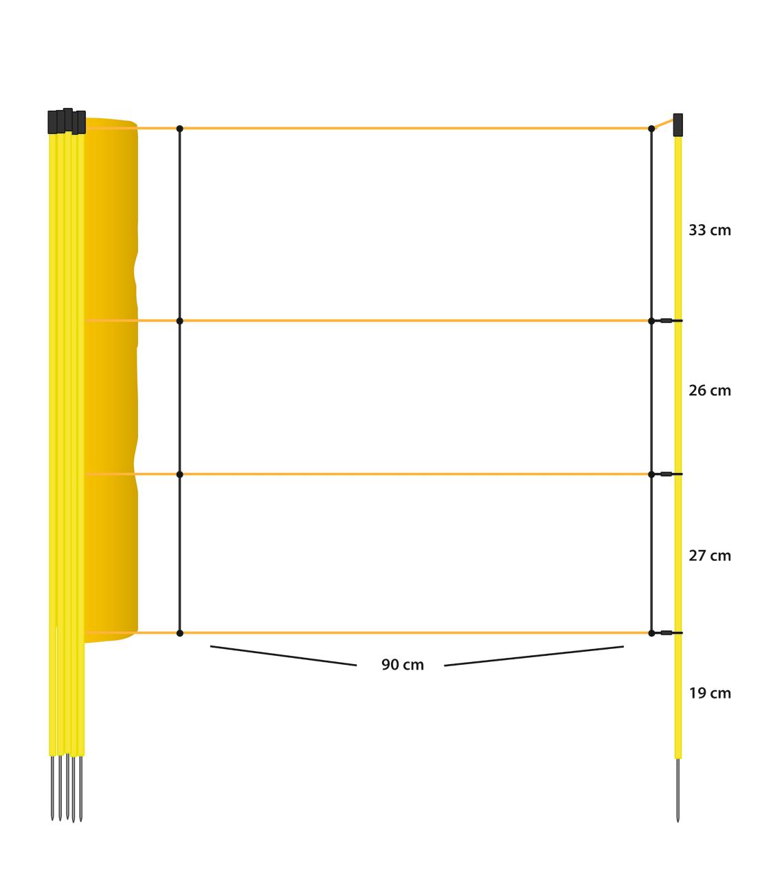 AKO EasyNet – Rete per pecore, alta 105 cm