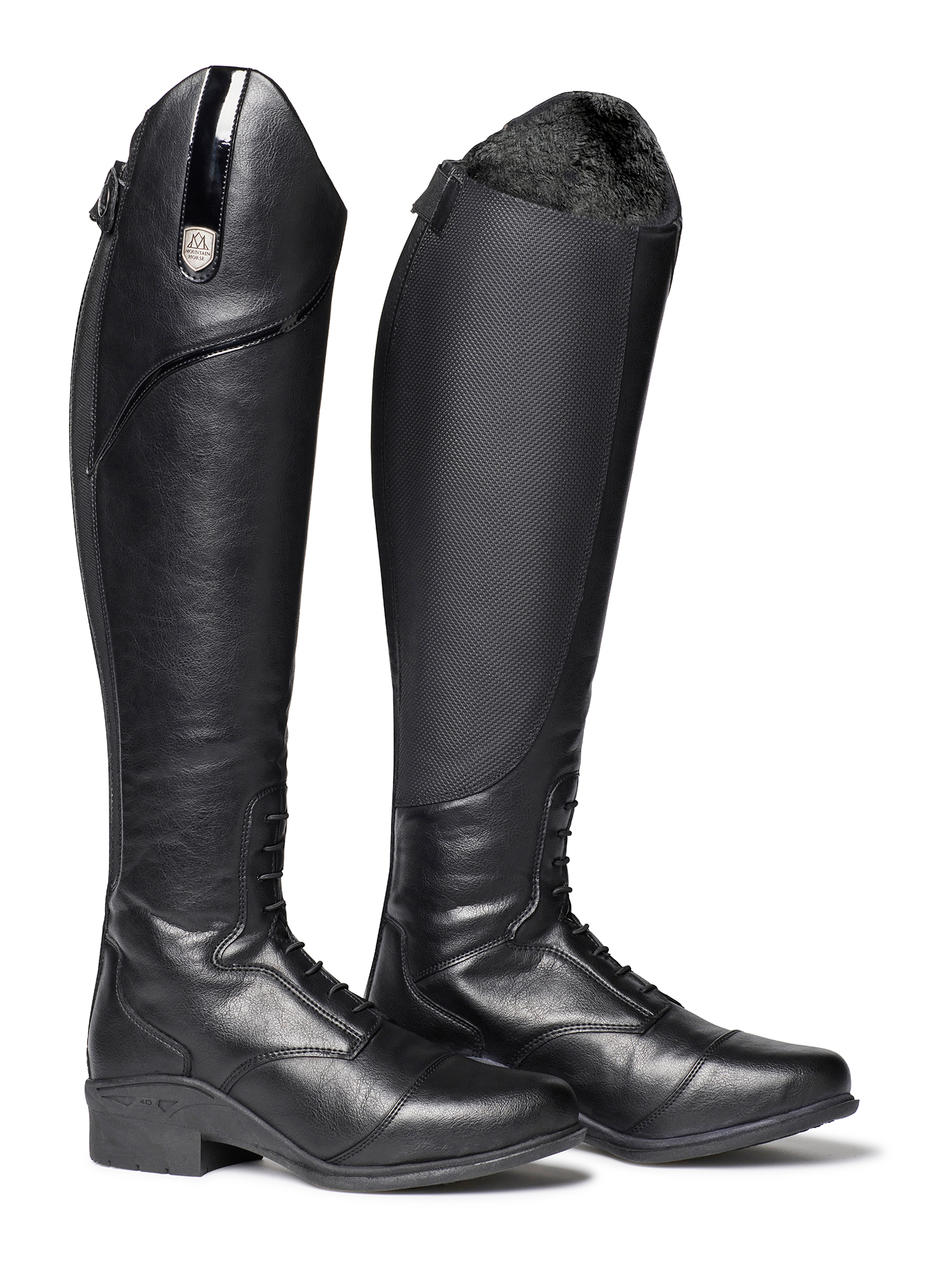 Mountain Horse Bottes hautes Veganza Winter, noir