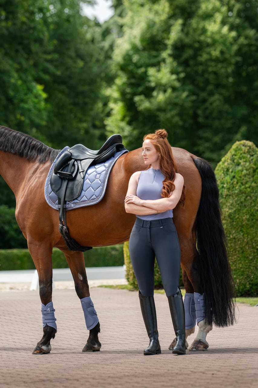 Eskadron Tapis de selle SATIN FRILLS