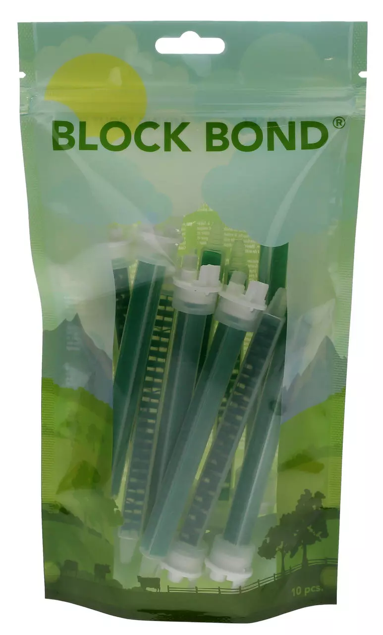 BLOCK BOND 10x Mischkanüle für 200ml Kartusche