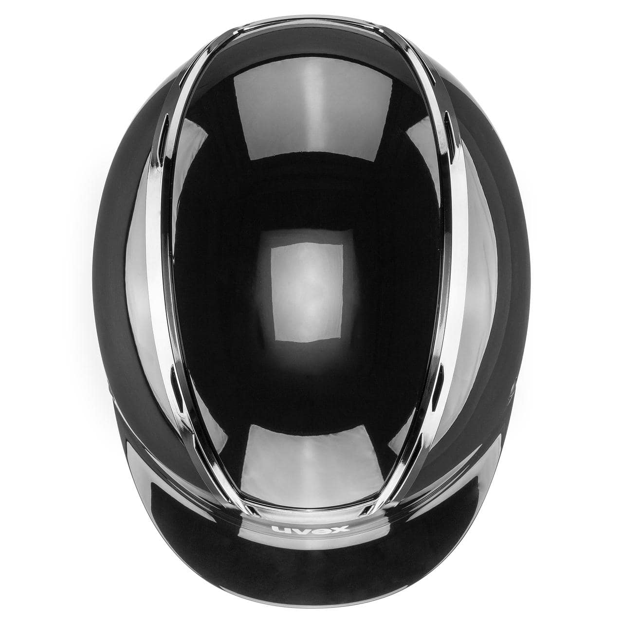 uvex Casco da equitazione exxeed cromo lucido