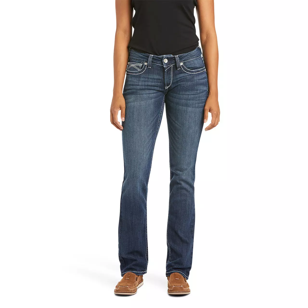 ARIAT R.E.A.L. Mid Rise Stretch Ivy Stachable