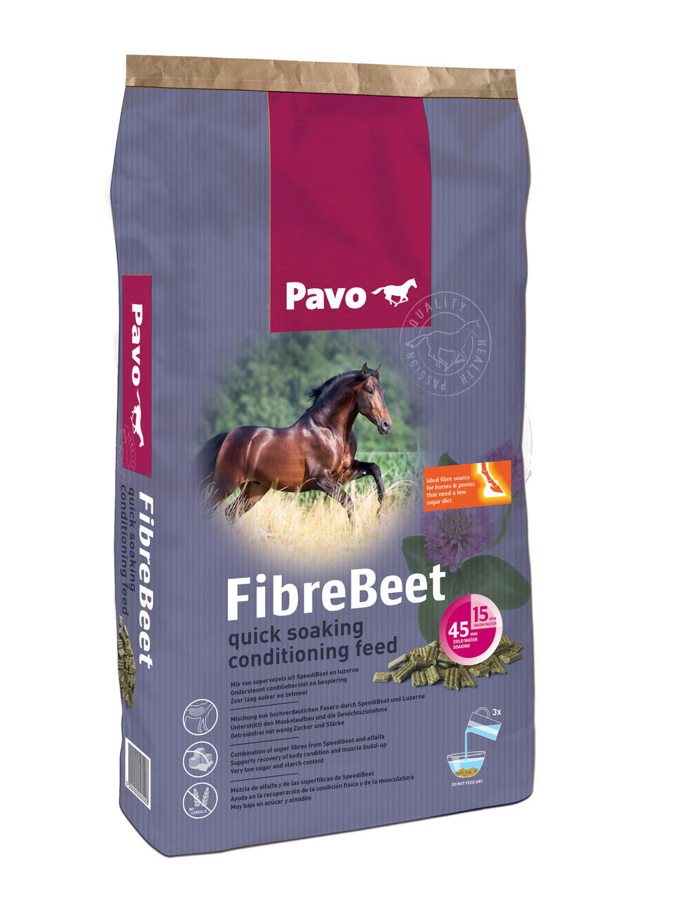 Pavo FibreBeet - Pferdefutter 15 kg Pavo FibreBeet - Pferdefutter 15 kg