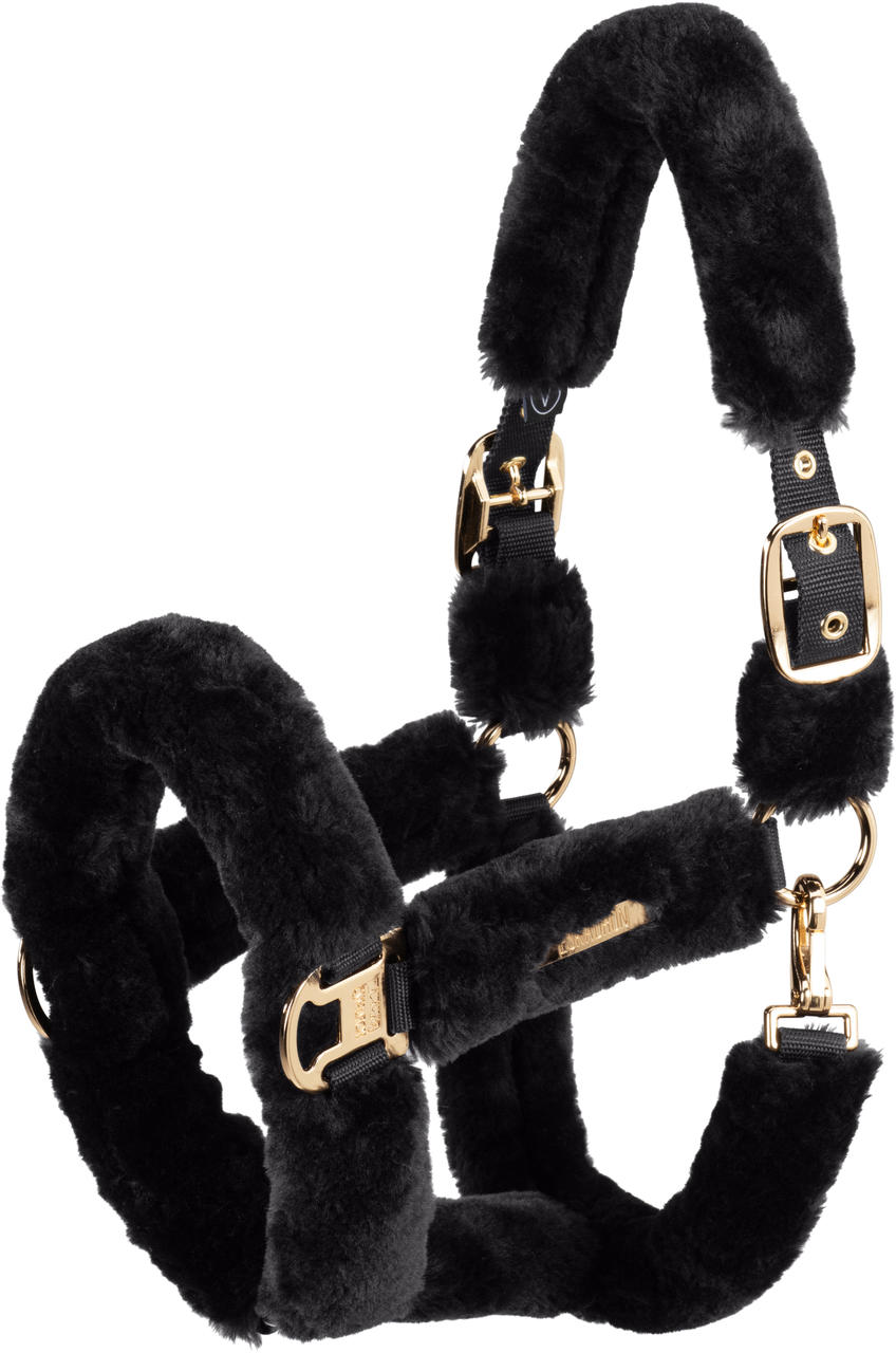 Eskadron Halfter FAUX FUR COMPLETE DOUBLE PIN