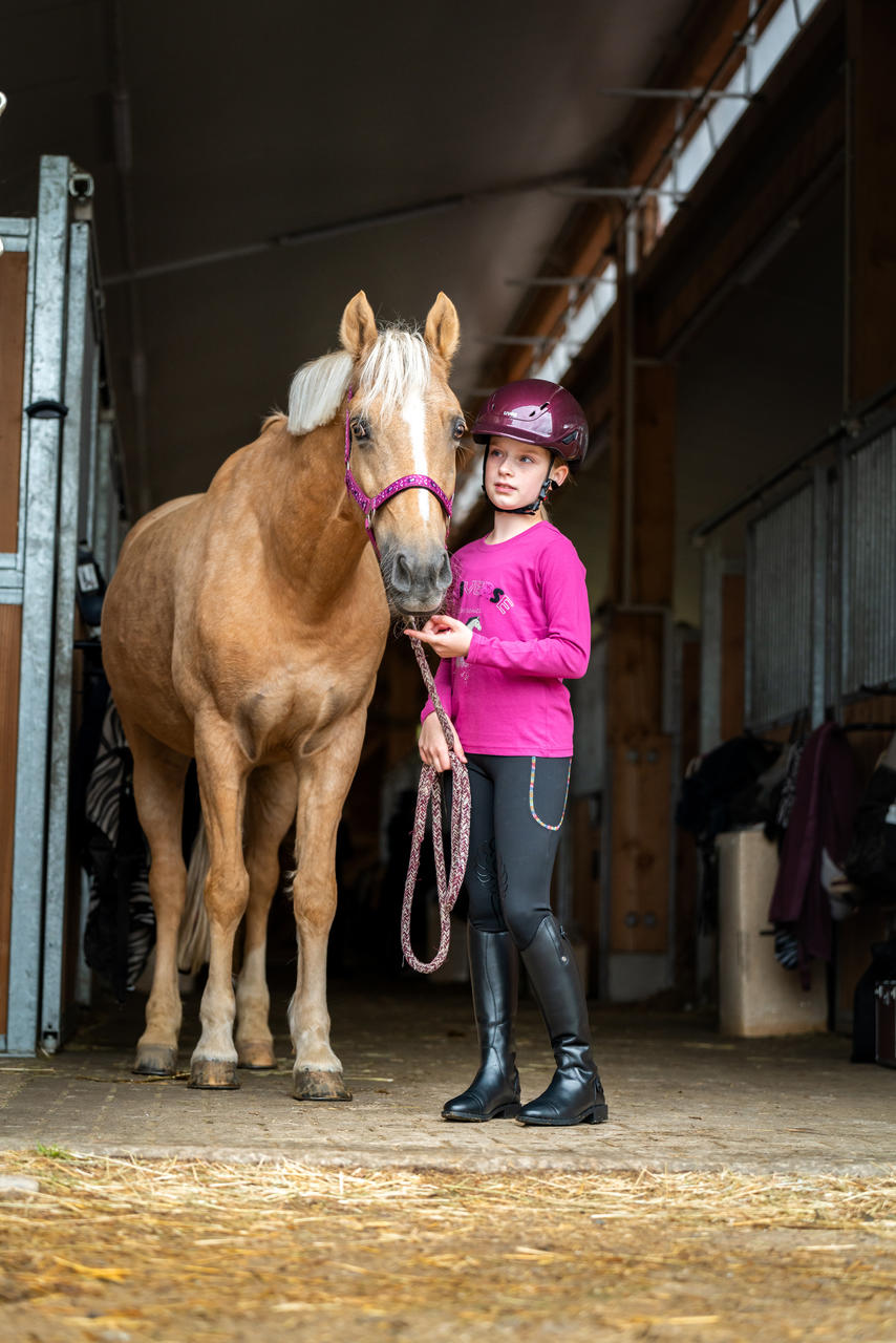 HKM Gambali da equitazione Polly in silicone a seduta intera