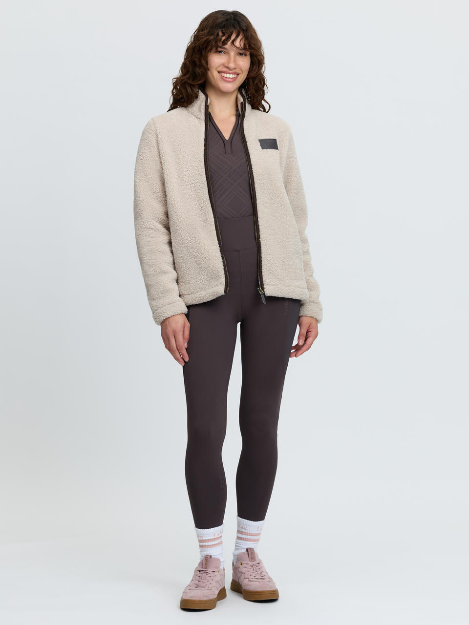 LeMieux Veste en polaire Teddy Heritage