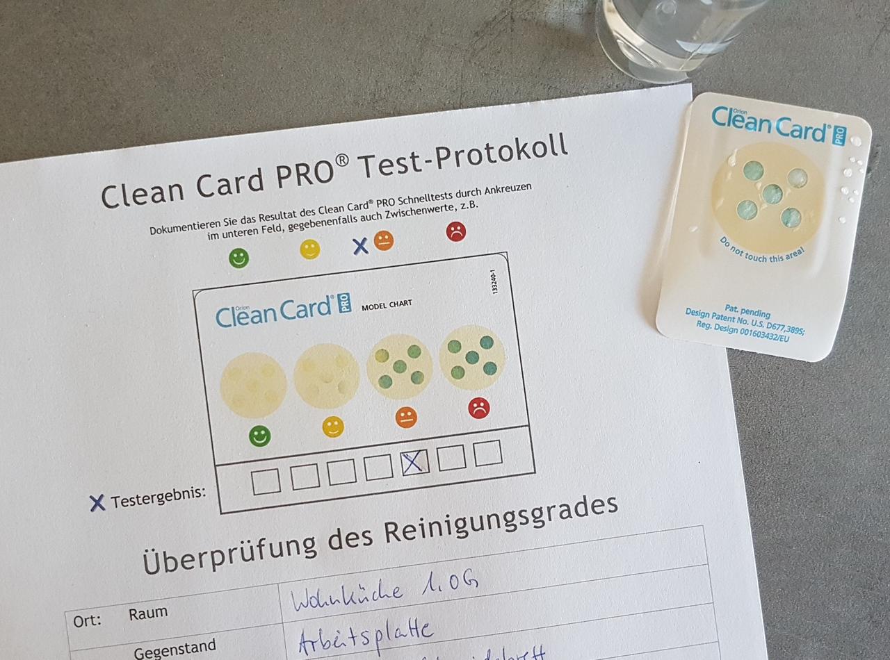 Starter-Set "Clean Card PRO" - 25 Tests
