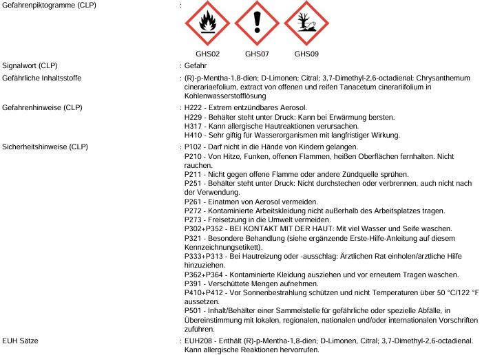cit Flybooster Nachfüllkartusche - 250ml