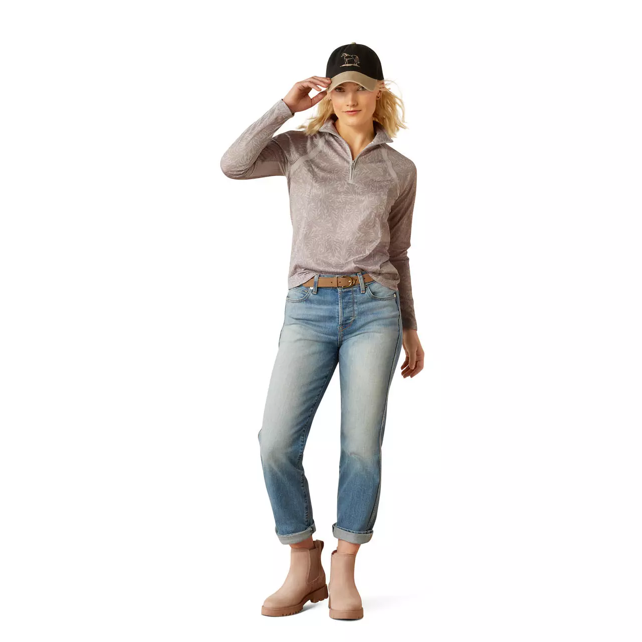 ARIAT Sunstopper 3.0 1/4 Zip Baselayer