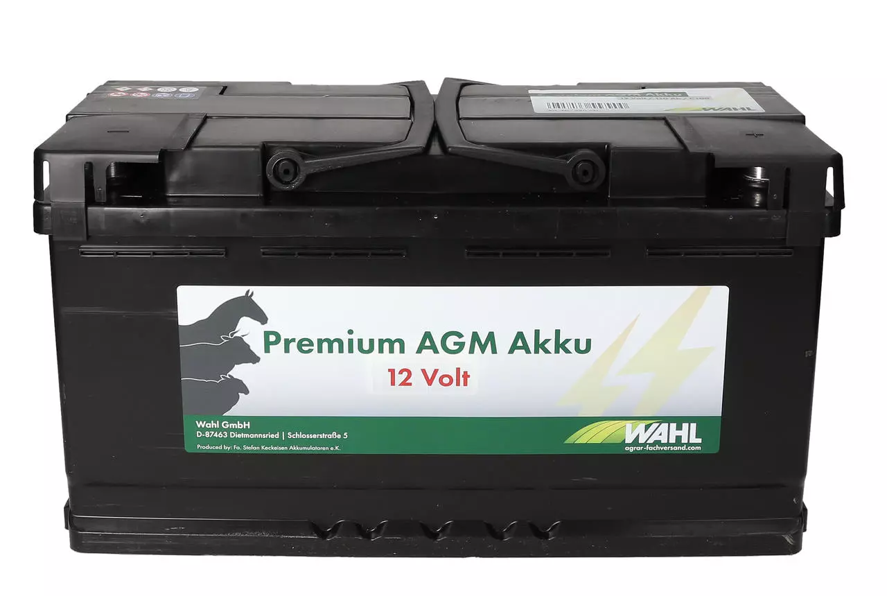 WAHL-FENCE 12 Volt Premium AGM Akku - 12 V, 110 Ah