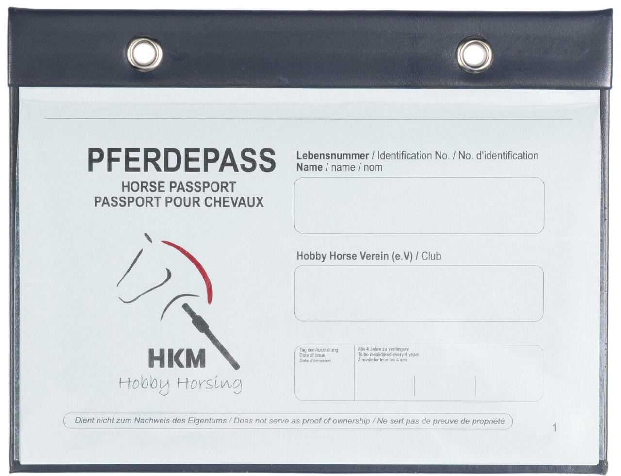 HKM Passaporto per cavalli -Hobby Horsing- HKM Passaporto per cavalli -Hobby Horsing-