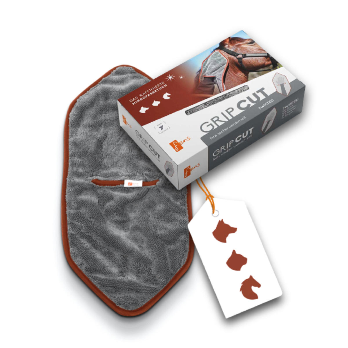 fens Panno in microfibra GRIP CUT Twisted
