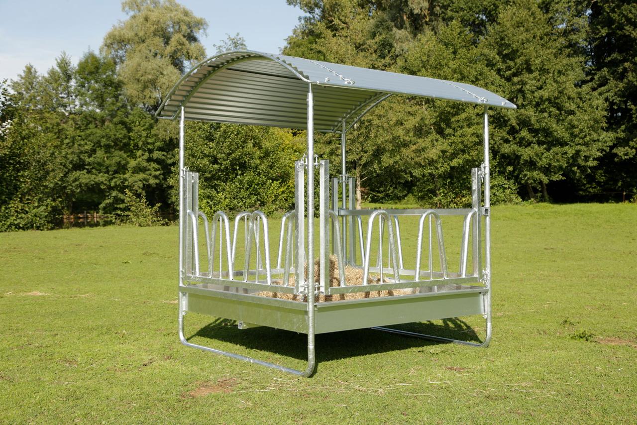Kerbl Viereckraufe Standard 2,3 x 2,3 x 2,5 m