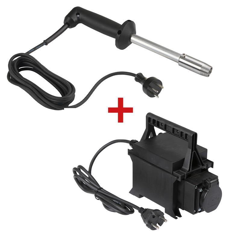 Kerbl Enthornungsstab mit Trafo 250W/24V