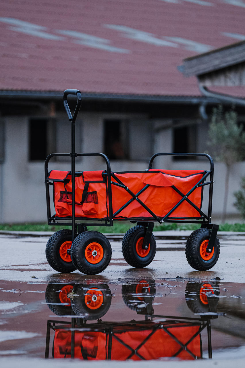 Hippotonic Carrello portasella a 4 ruote