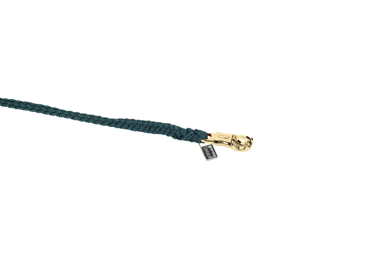 Eskadron Führstrick mit Panikhaken gold