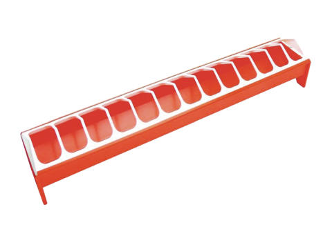 Kerbl Futtertrog PVC - versch. Größen 75 x 12 cm