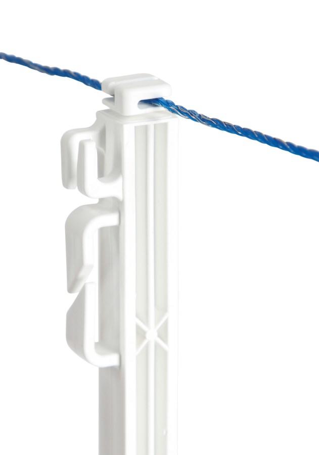 AKO Steigbügelpfahl 158cm, weiß - 5 ST