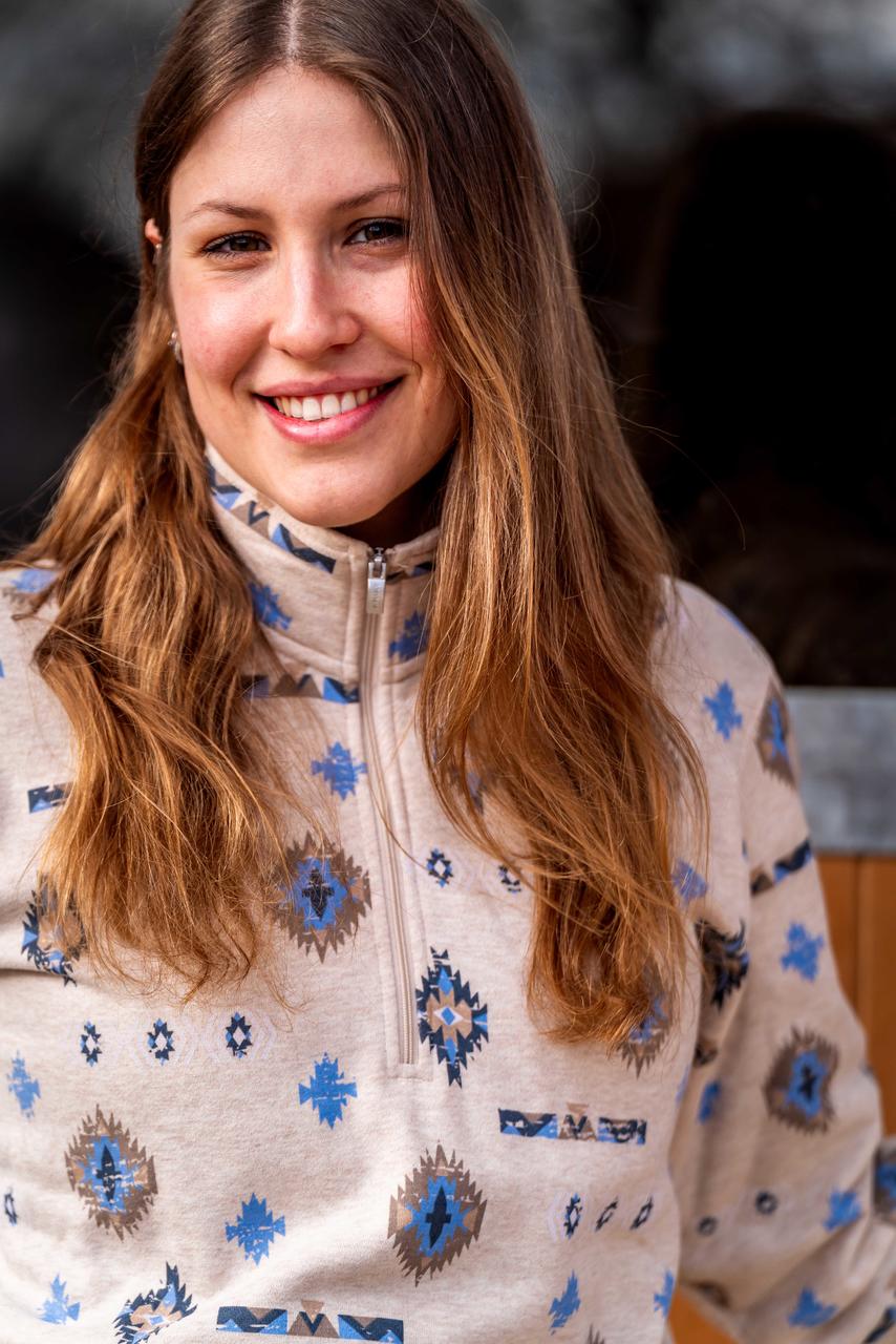 ARIAT Sapphire 1/2 Zip Sweatshirt