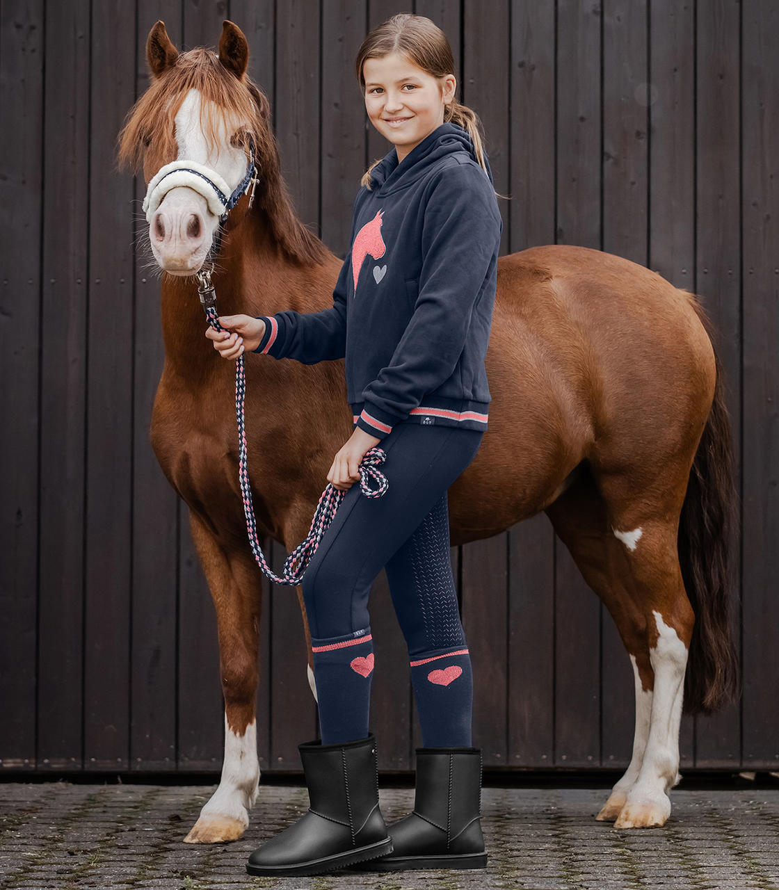 ELT Thermo Reithose Essential Silikon Kids