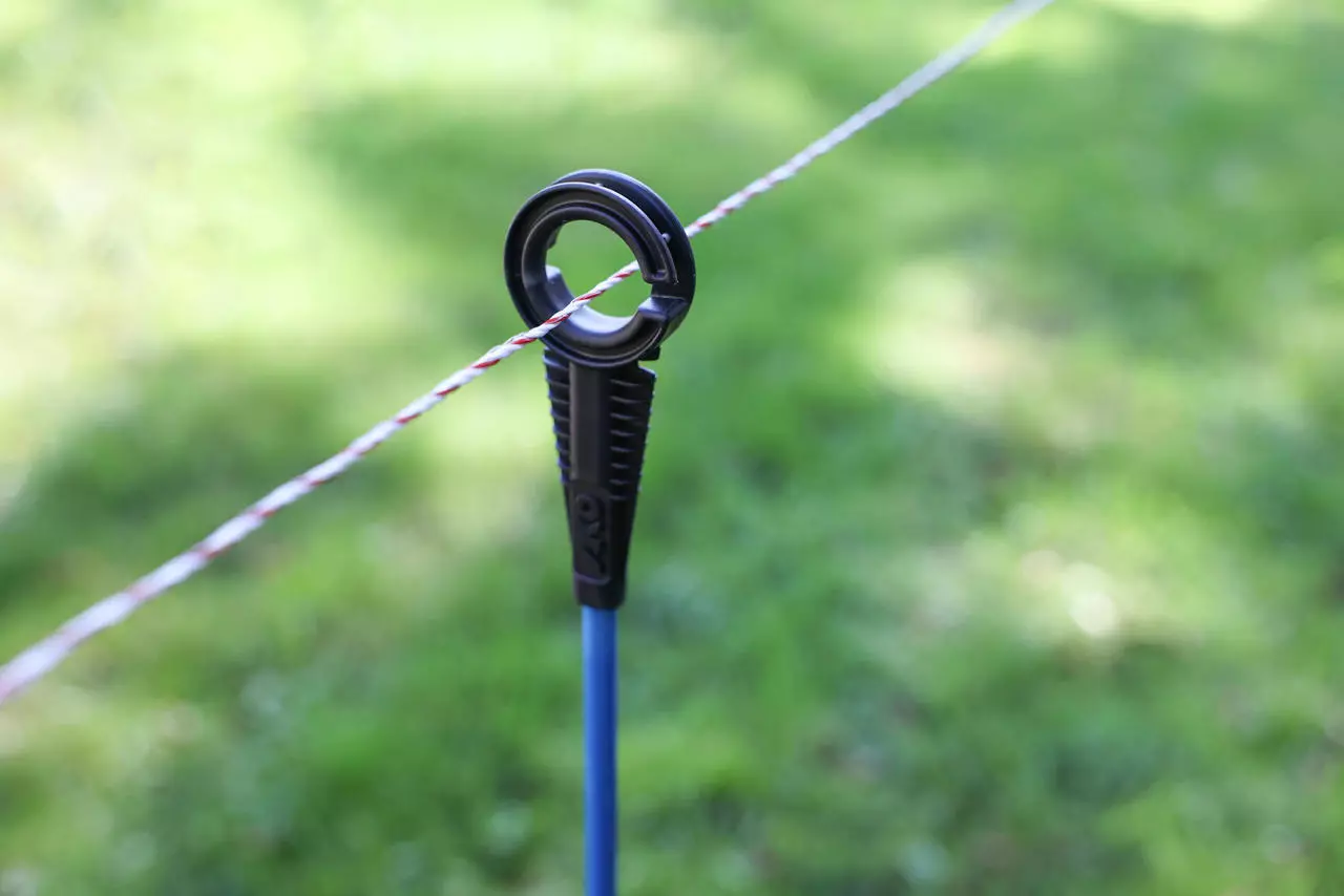 AKO Oval-Fiberglaspfahl Premium BLUE, 110 cm