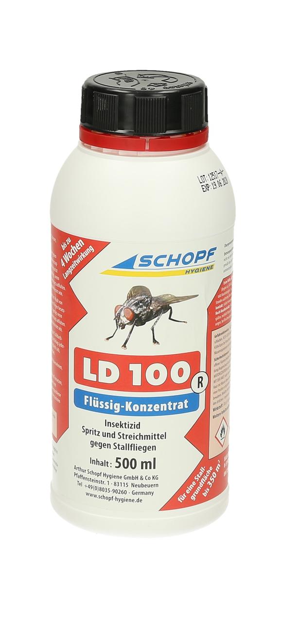 Schopf LD 100 R/G/B Flüssigkonzentrat - 500 ml rot