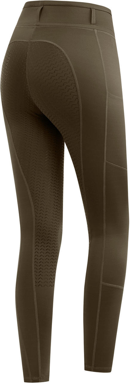 ELT Legging d'équitation thermique Ella pour femmes
