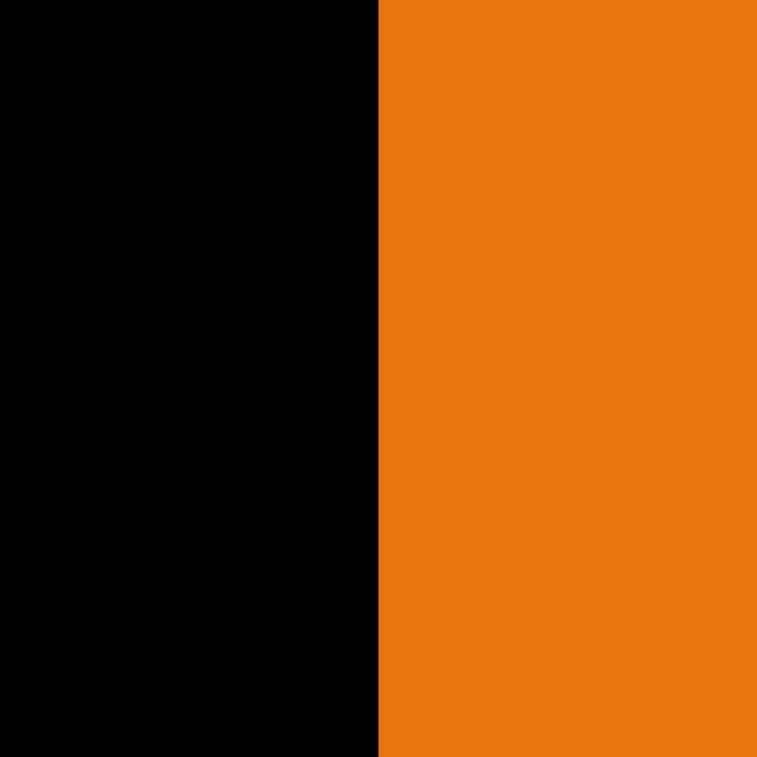 schwarz/orange