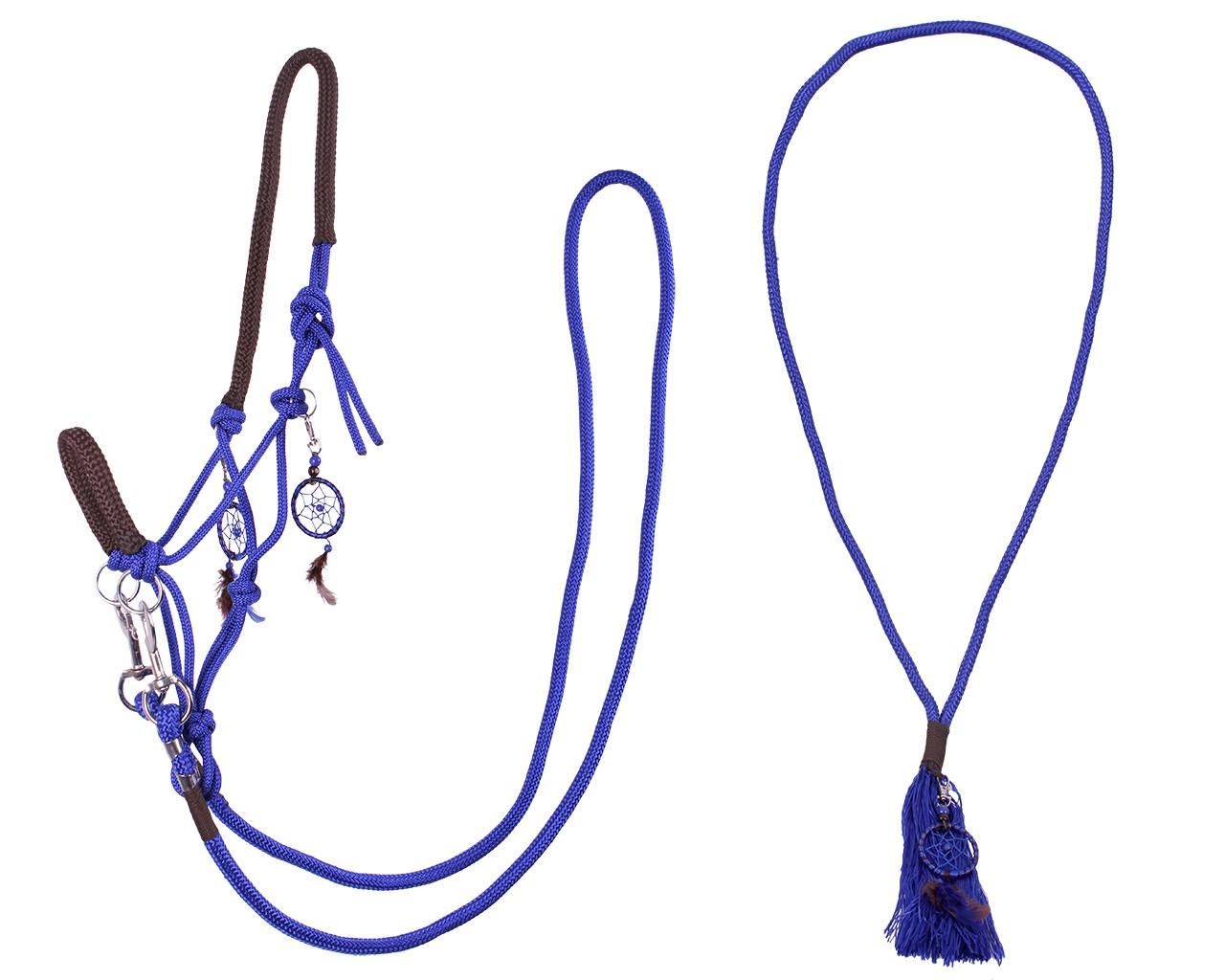 QHP Set cavezza in corda annodata Liberty QHP Set cavezza in corda annodata Liberty