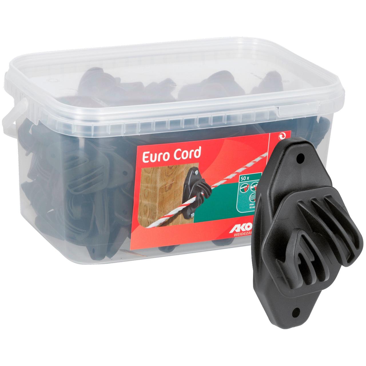 AKO Isolatore per corda - EURO CORD - 50 pezzi AKO Isolatore per corda - EURO CORD - 50 pezzi