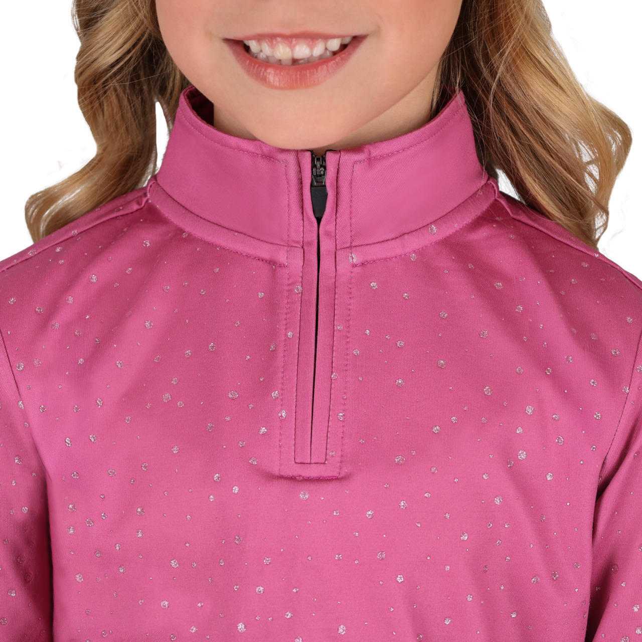 QHP Polo de sport manches longues Isalyn Junior