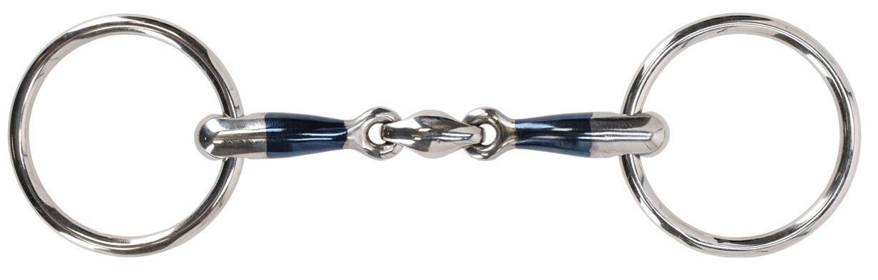 QHP Mors à anneaux, double brisure 14 mm