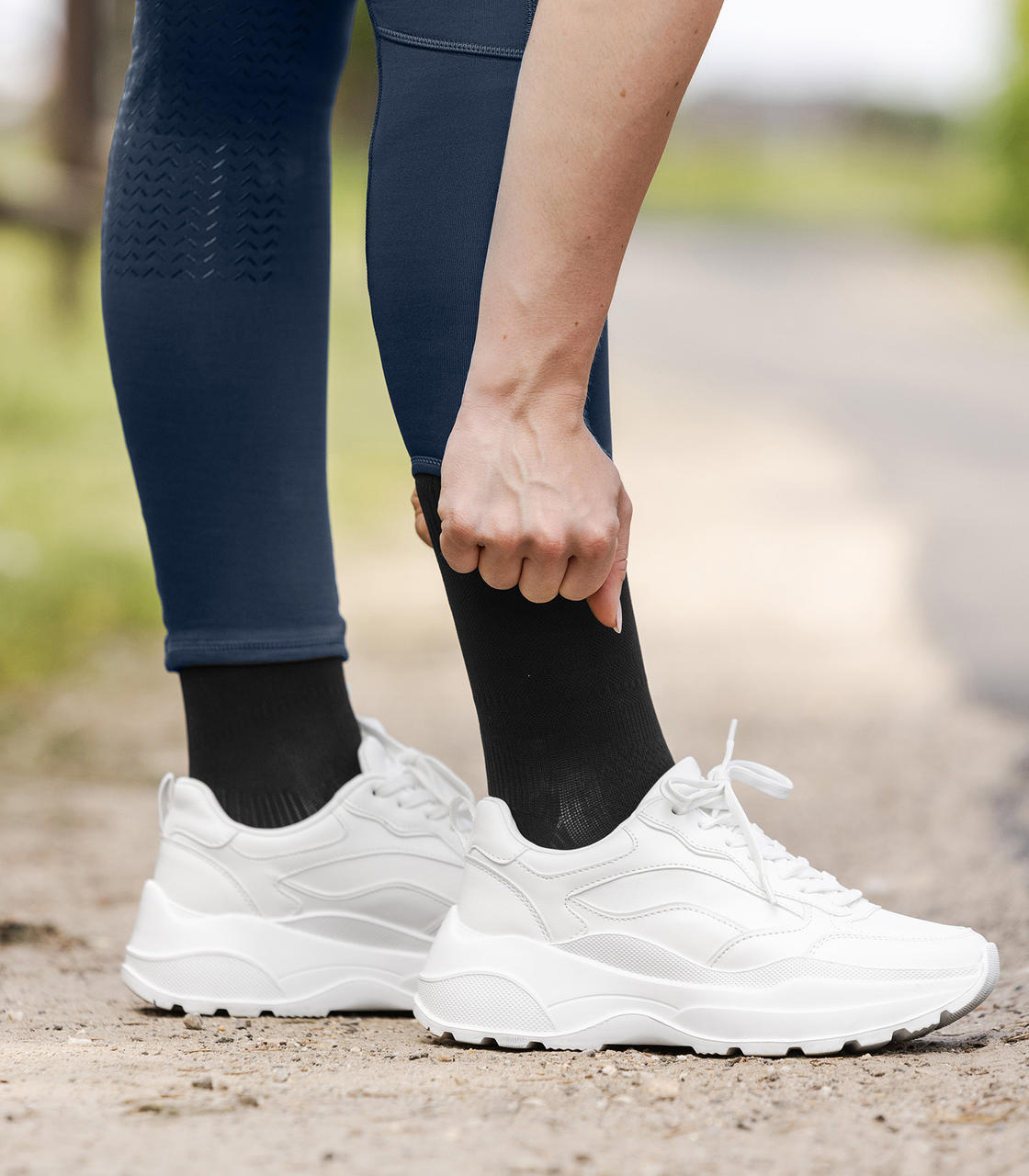 ELT Calze da equitazione a compressione