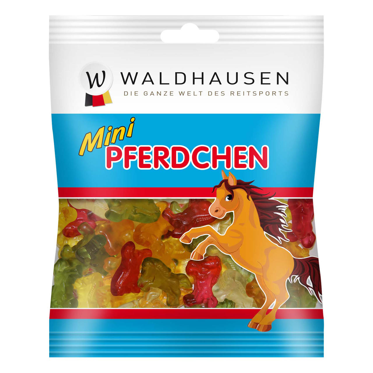 Waldhausen HARIBO Gomme alla frutta Mini Horses 100 g Waldhausen HARIBO Gomme alla frutta Mini Horses 100 g