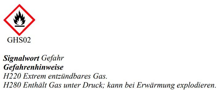 Express Farming Gaskartusche 555 für Euterhaarentferner