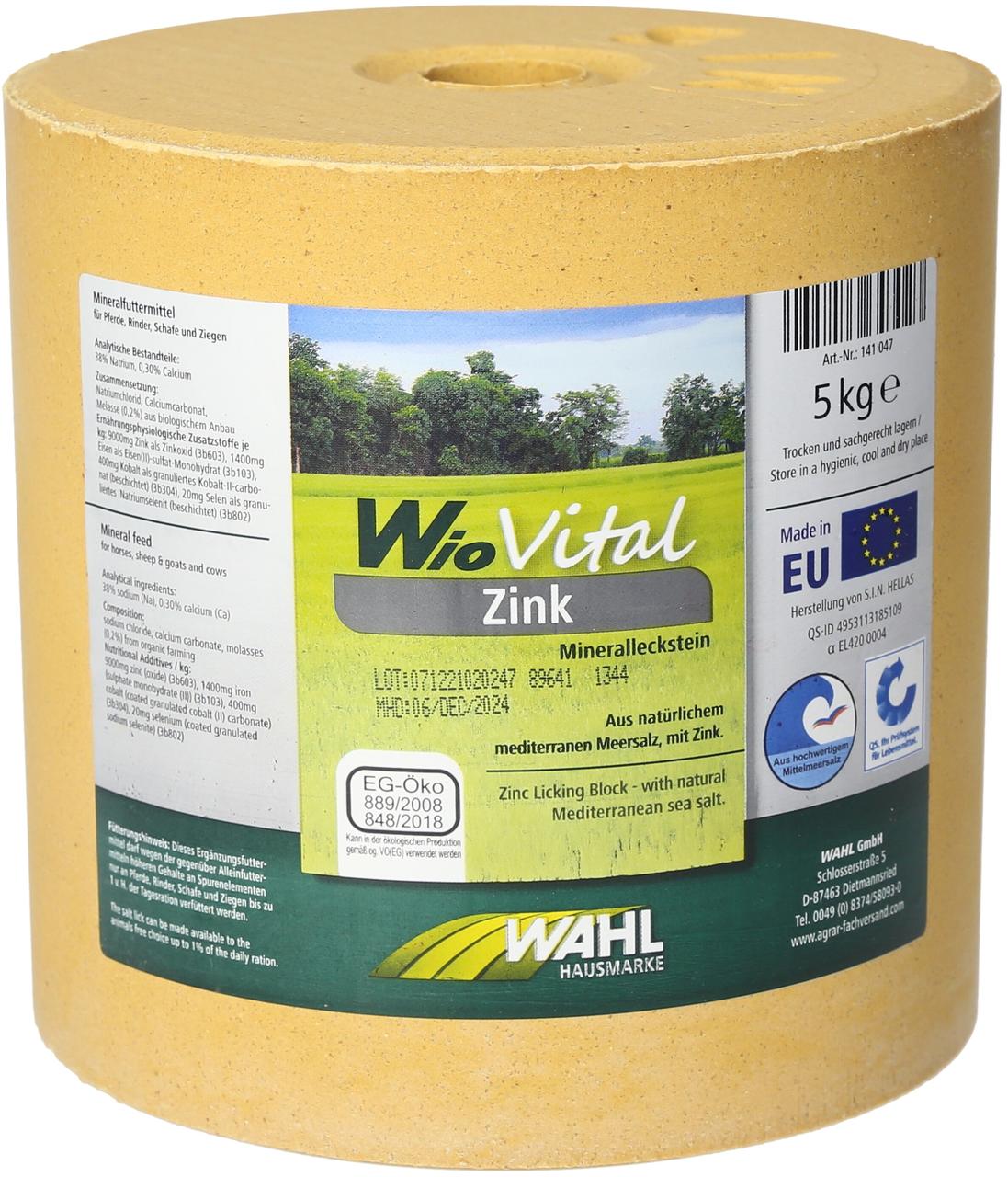 WAHL-Hausmarke WioVital Leckstein MIX 4×5 kg