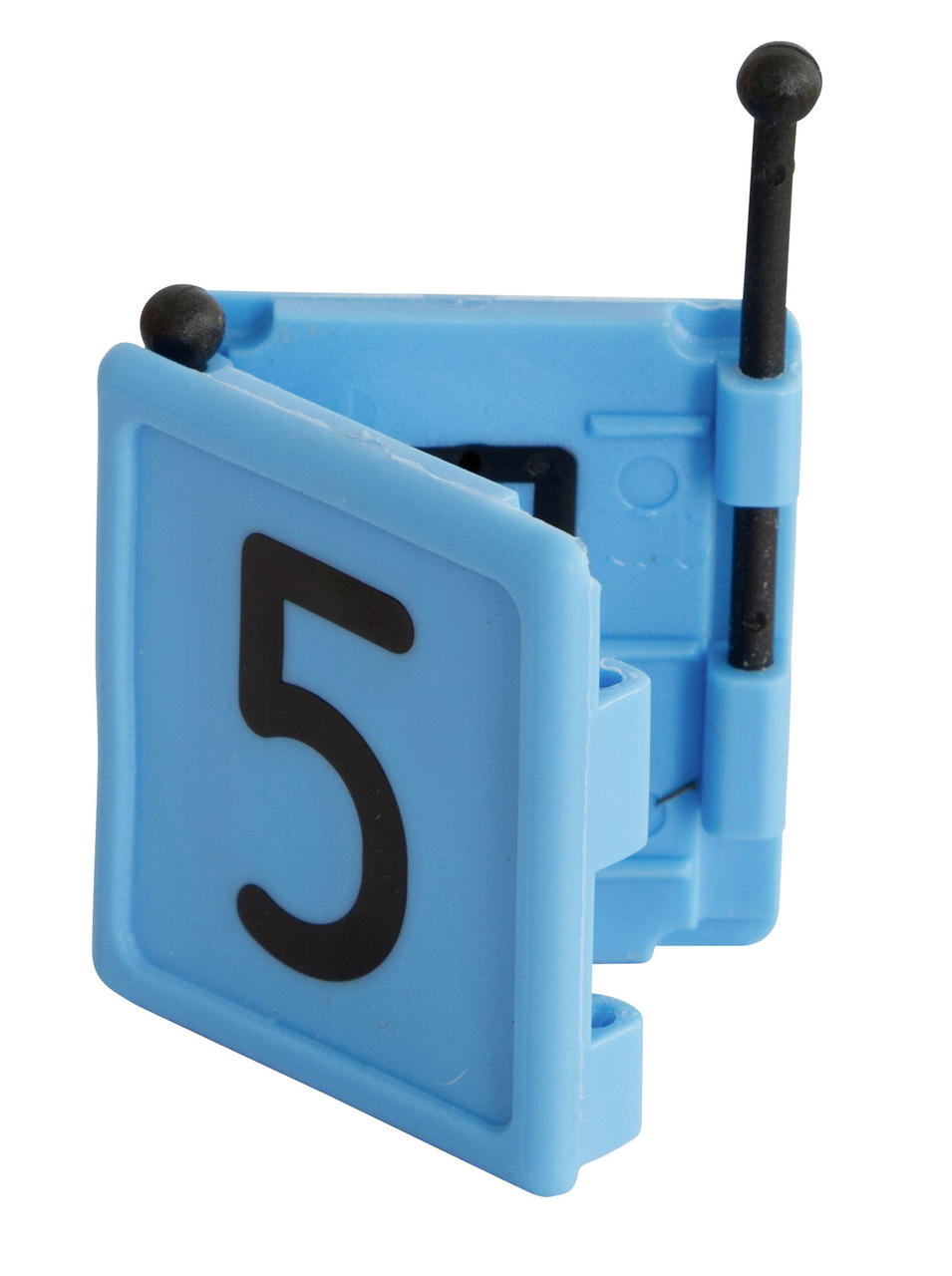 Kerbl Numéro d'identification de collier DUO, 1 chiffre, pack de 6