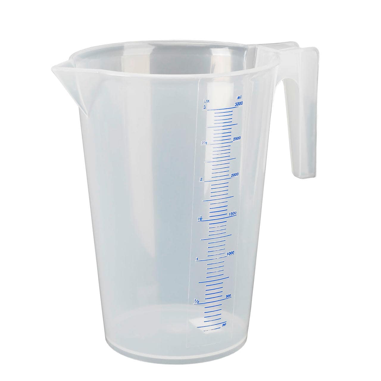 Messbecher mit Füllskala - versch. Größen