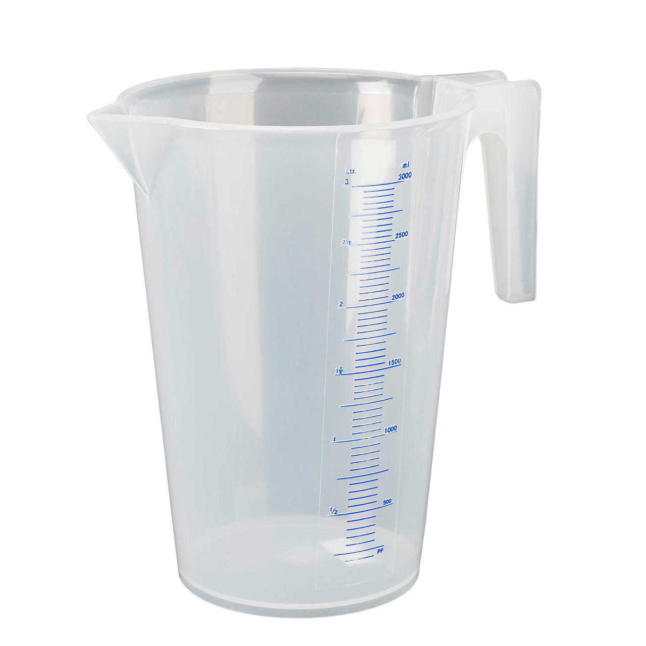 Messbecher mit Füllskala - versch. Größen
