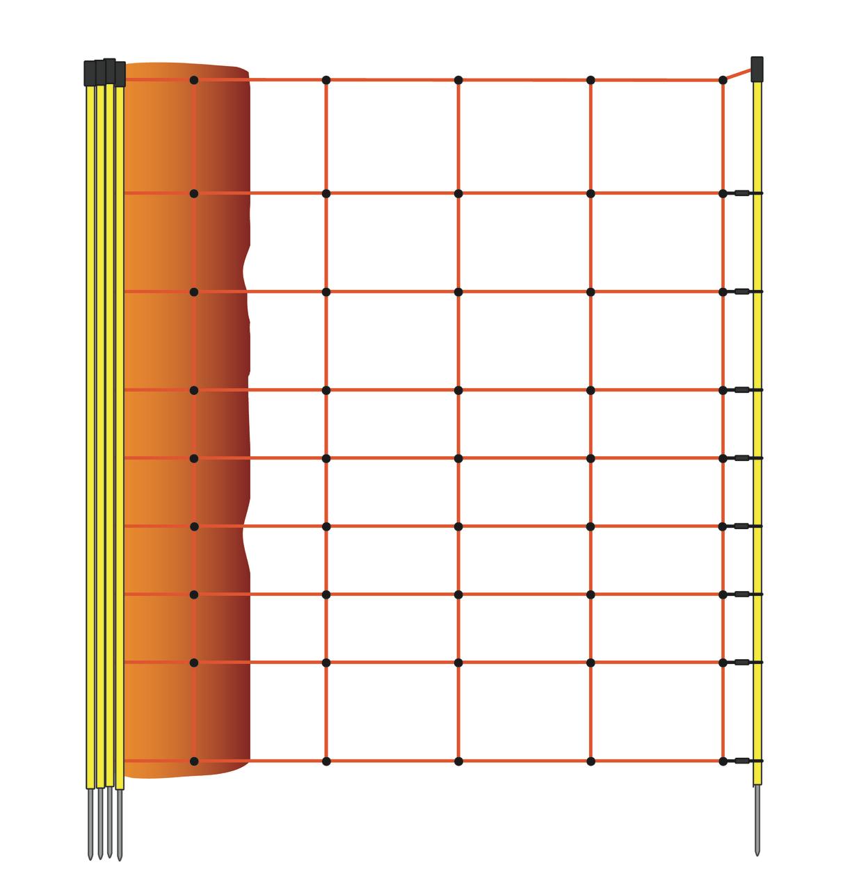 AKO OVINET – rete per ovini, alta 90 cm, punta singola AKO OVINET – rete per ovini, alta 90 cm, punta singola