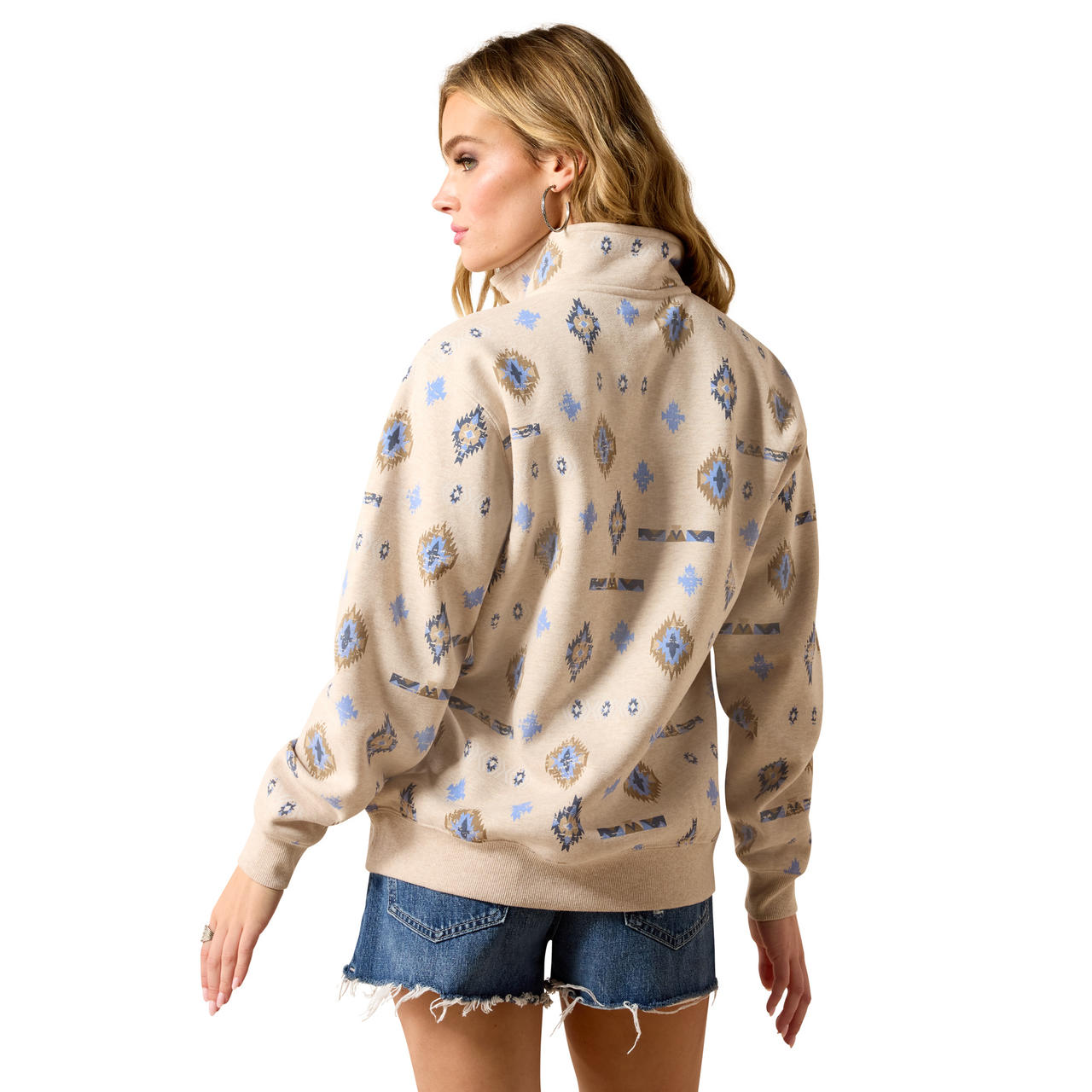 ARIAT Sapphire 1/2 Zip Sweatshirt