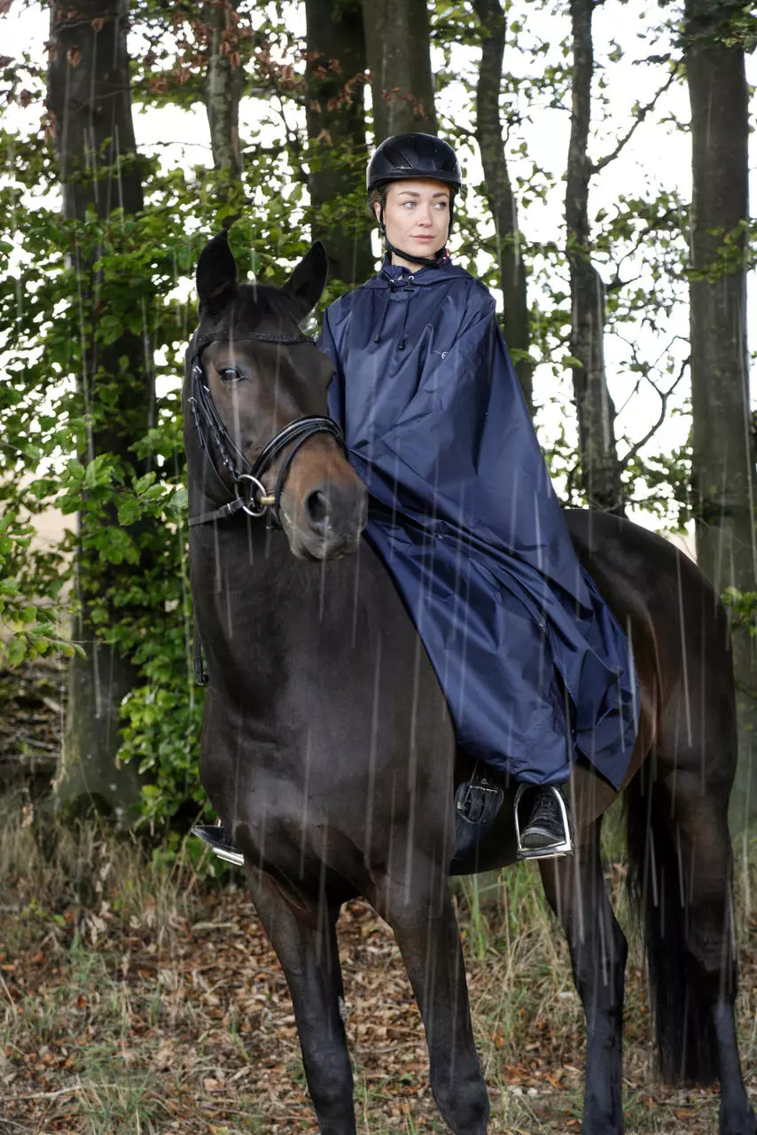 Covalliero Regenponcho für Erwachsene unisize